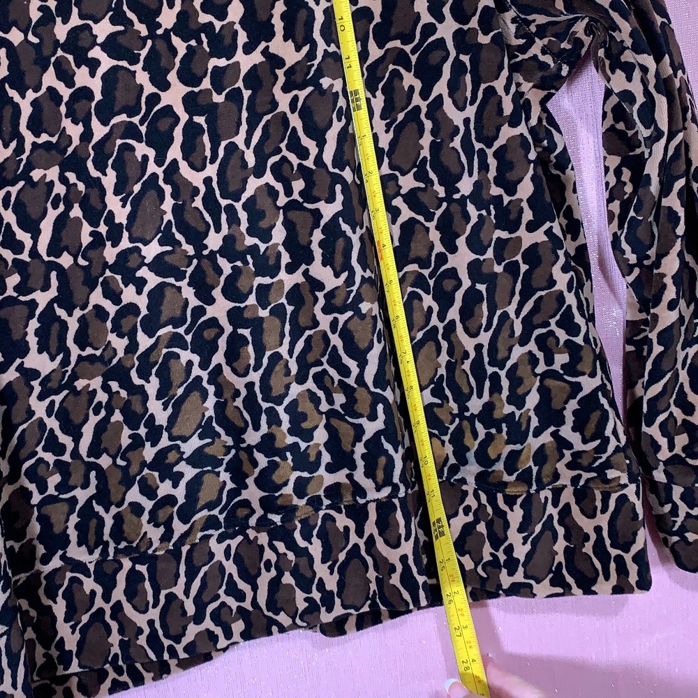 Velour Leopard JoggerJacket - Picture 5 of 8